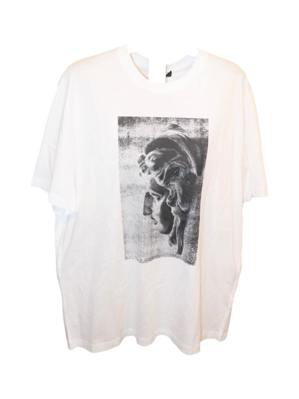 Versace White Medusa Graphic T-Shirt Size Medium NWT